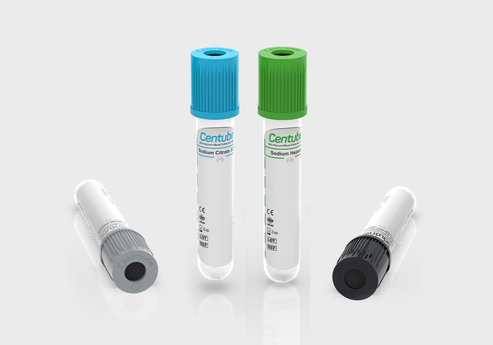 Non-Vacuum Blood Collection Tubes - CENTUBE™